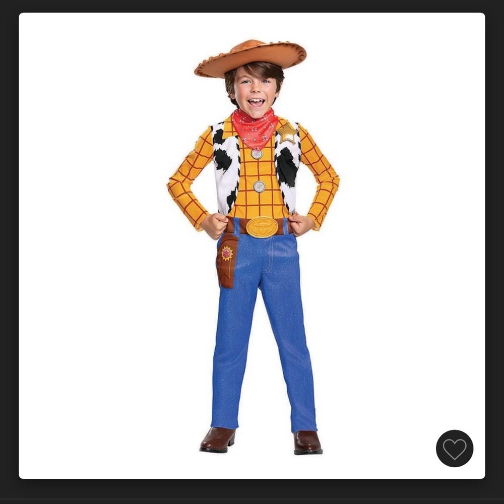 Woody Halloween Costume (3T-4T XS)
